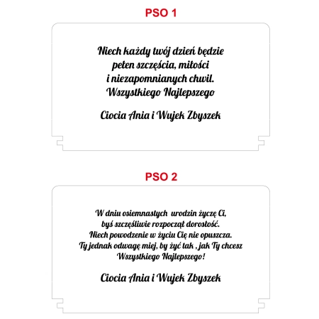 Drewniane Pudełko na pieniądze prezent na urodziny z imieniem solenizanta i dowolnym wiekiem